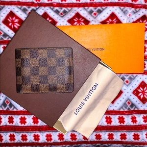 Louis Vuitton Damier Ebene Slender Wallet